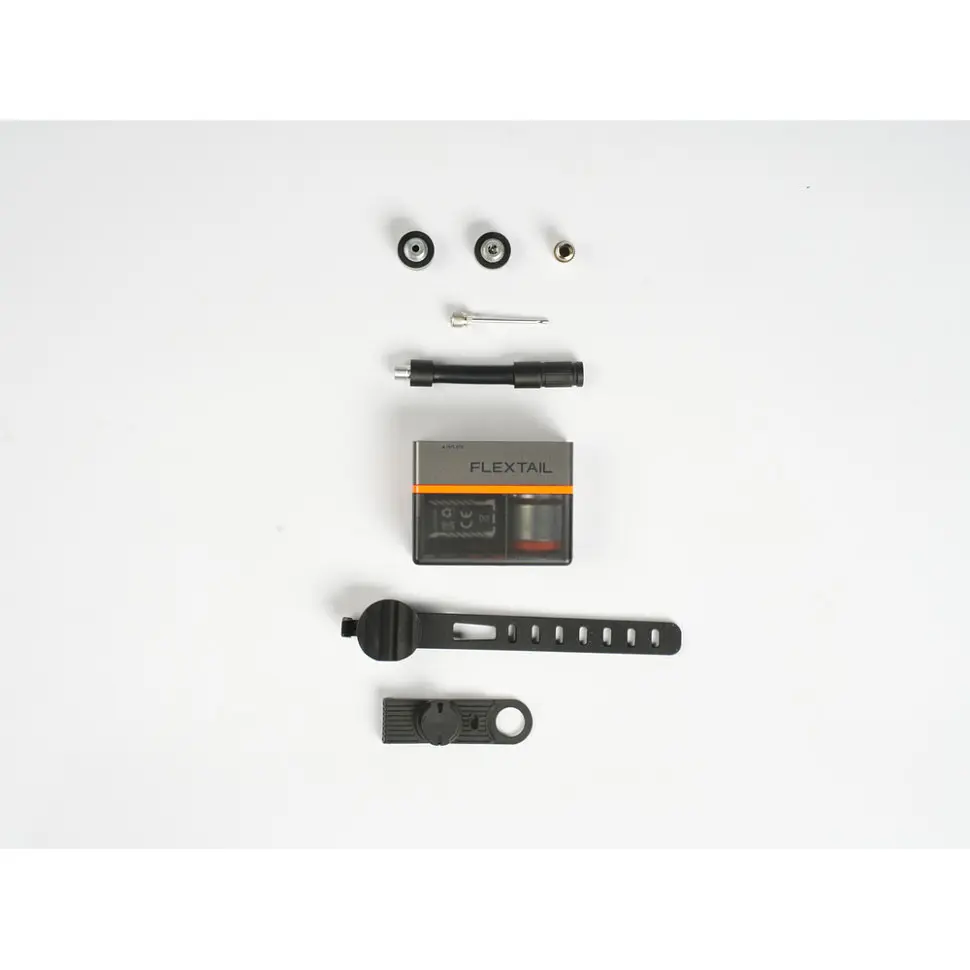 Велосипедний міні насос-задня фара Flextail Tiny Tire Pump ACS, чорний - фото 9