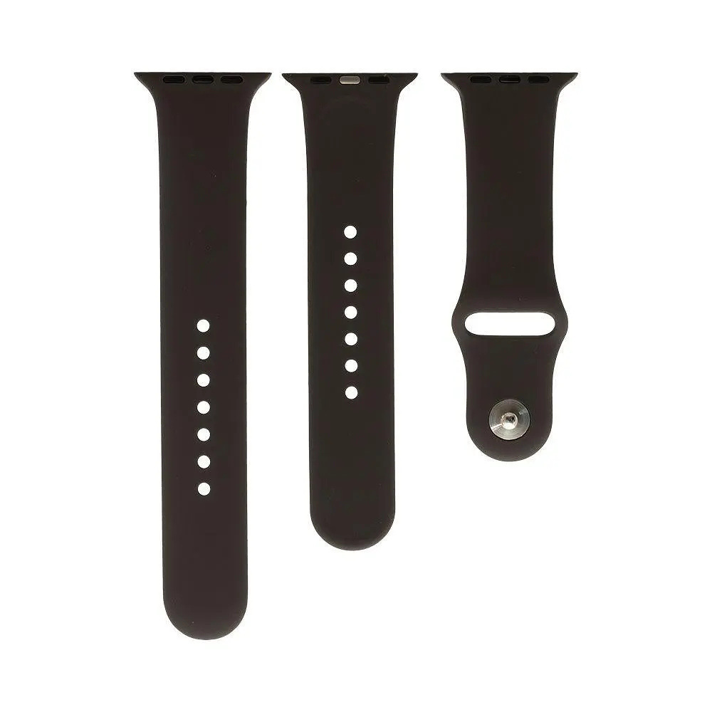 Ремінець для смарт-годинника Apple Watch 38/40/41 мм Grand Band Silicone помаранчевий - фото 7