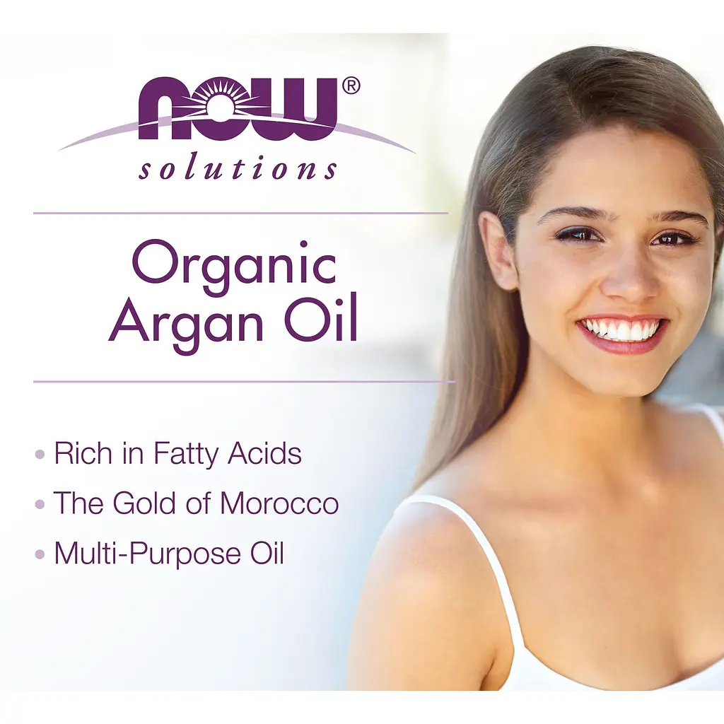 Арганова олія Now Solutions Argan Oil органічна 59 мл - фото 3