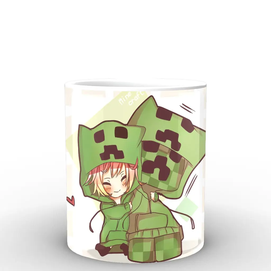 Кухоль GeekLand Minecraft Майнкрафт арт MС.02.015 330 мл білий - фото 2