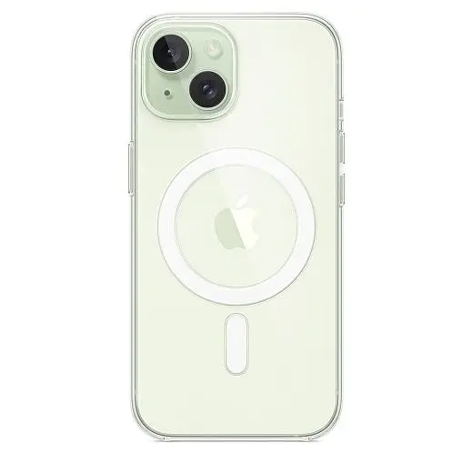 Прозрачный чехол CasePro Clear Case with MagSafe для iPhone 15 Plus - фото 5