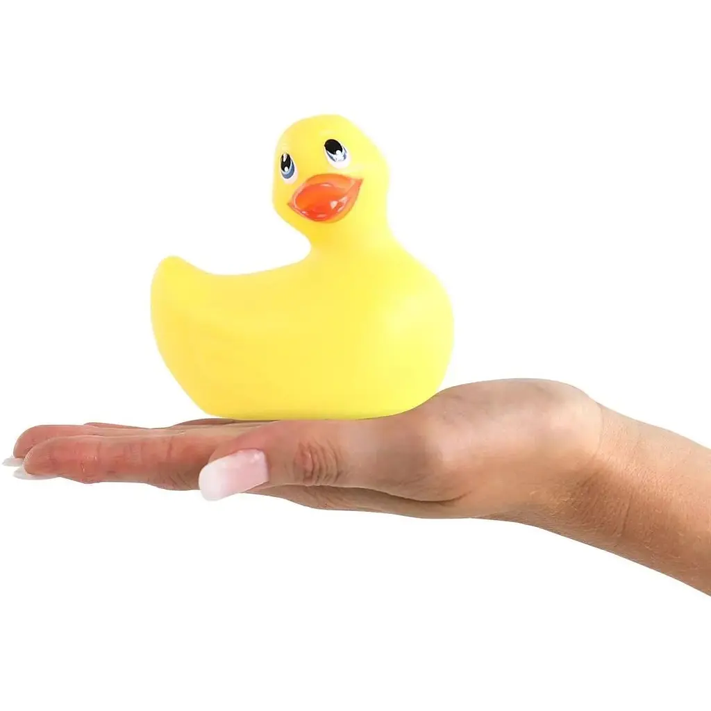 Вибромассажер уточка I Rub My Duckie Classic Yellow v2.0 скромняжка - фото 3