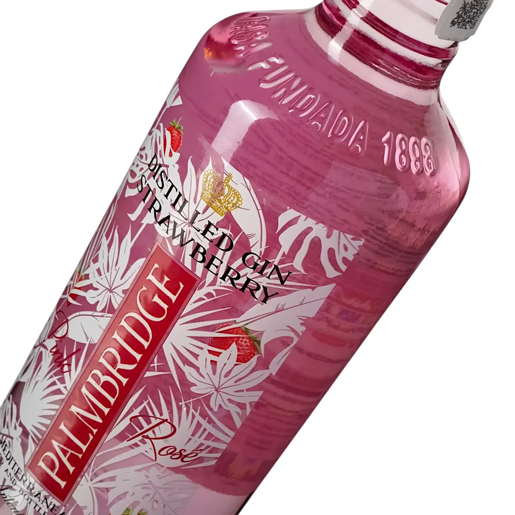 Джин Palmbridge Fresa Strawberry 37.5% 1 л - фото 5