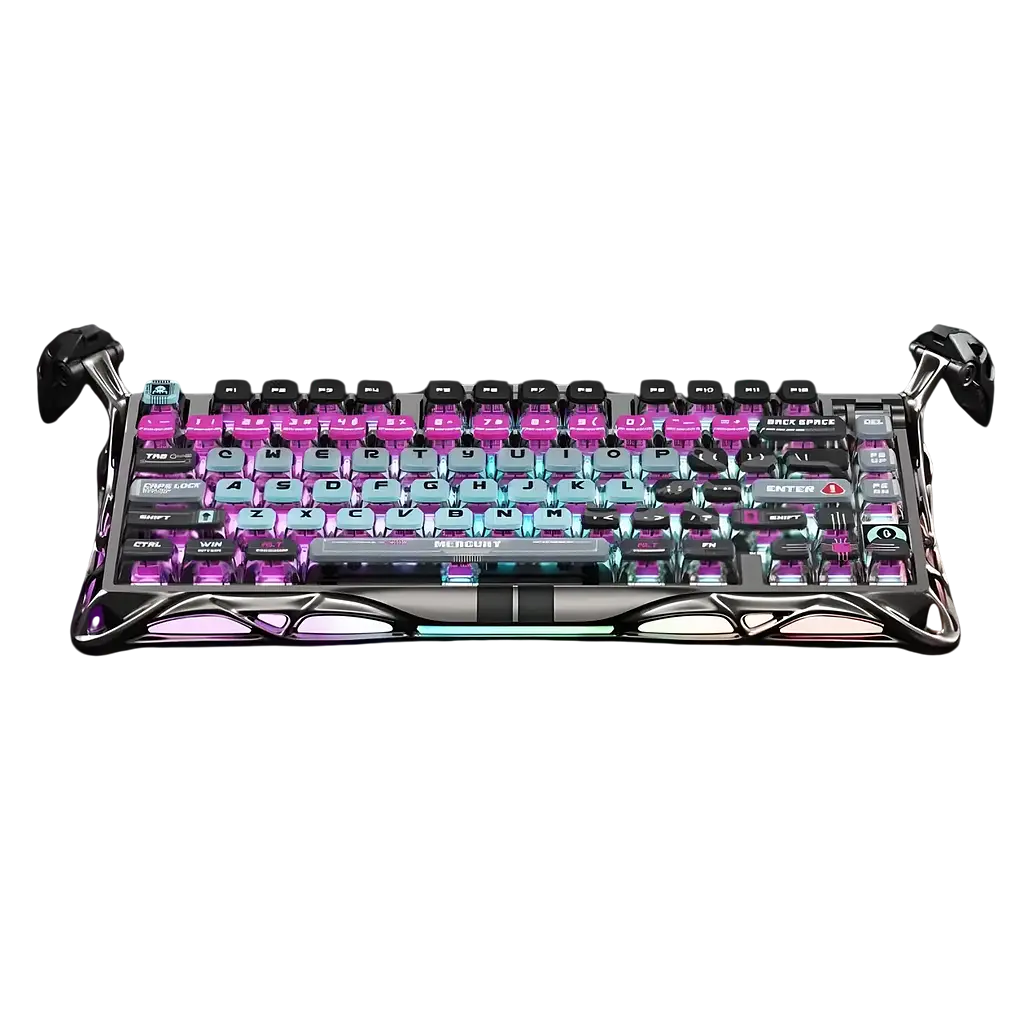 Клавиатура GravaStar Mercury V75 Pro Cyberpunk - фото 2