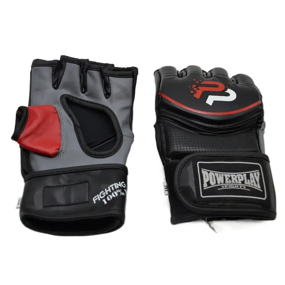 Рукавички для MMA Power Play 3093, Black - XL
