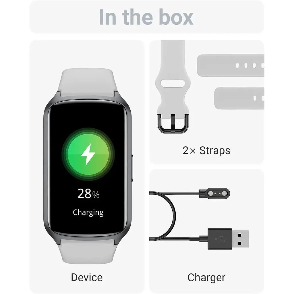 Фітнес-трекер серцевого ритму 24/7 водонепроникний - фото 2