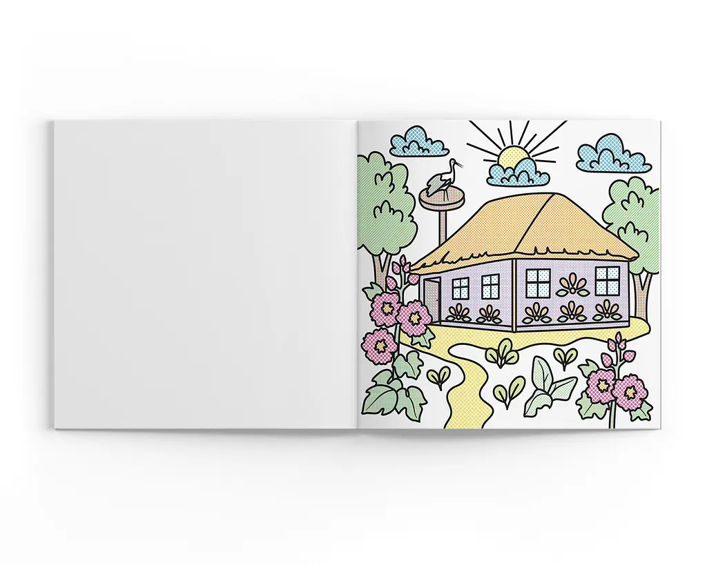 Водная расскраска Кристал Бук Моя дорогая Украина, патриотическая, 8 страниц (F00030168) - фото 3