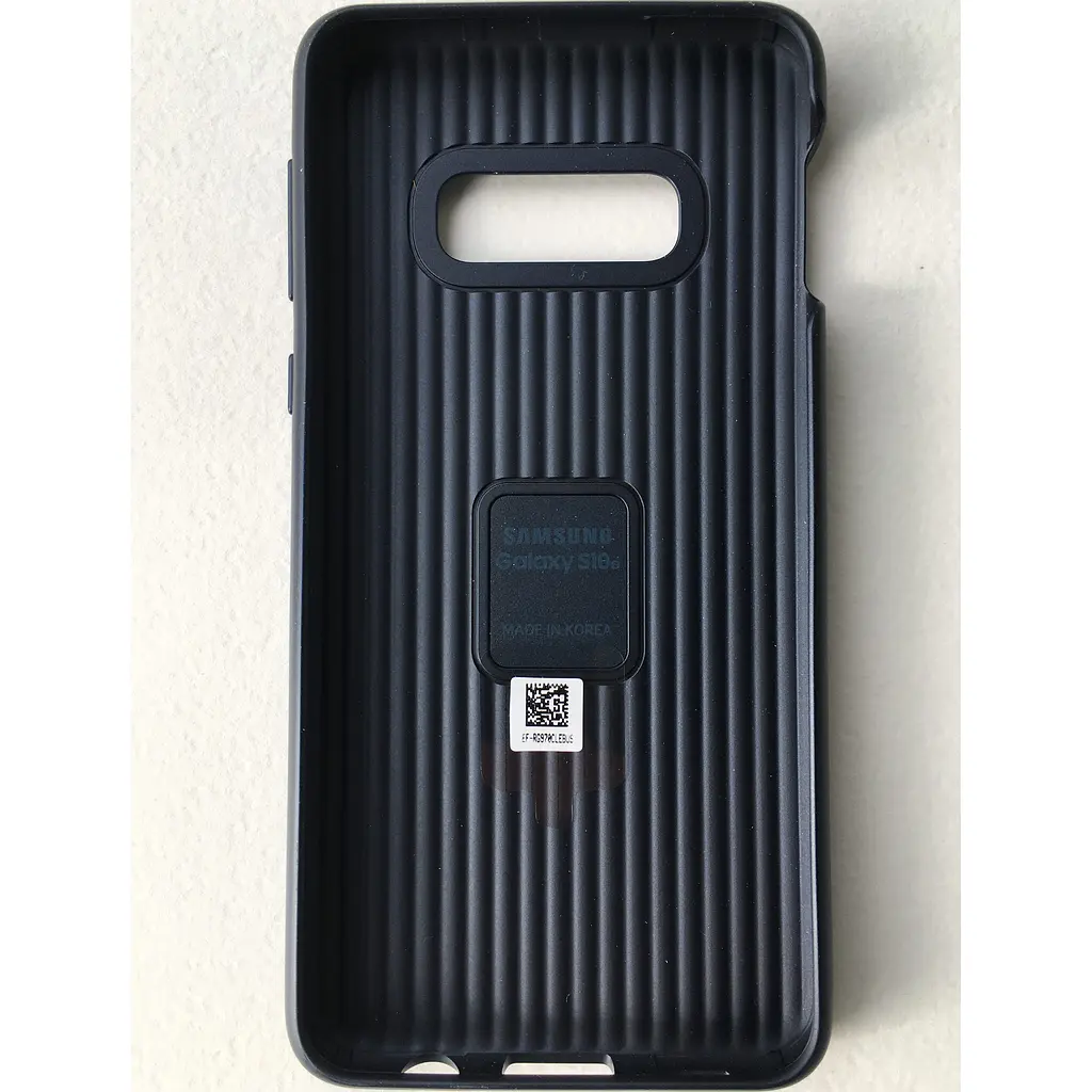 Оригінальний чохол із підставкою Protective Standing Cover для Samsung Galaxy S10e Blue Navy EF-RG970CLEGRU - фото 9