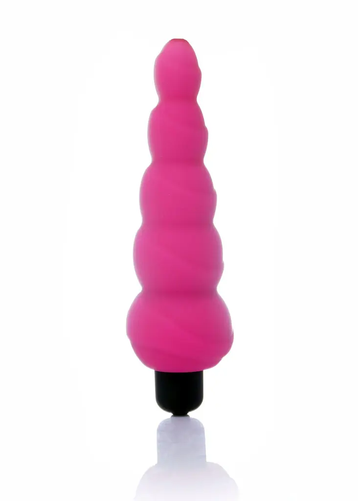 Анальний вібратор Alive Lance Plug Vibrator, 14 см (рожевий)