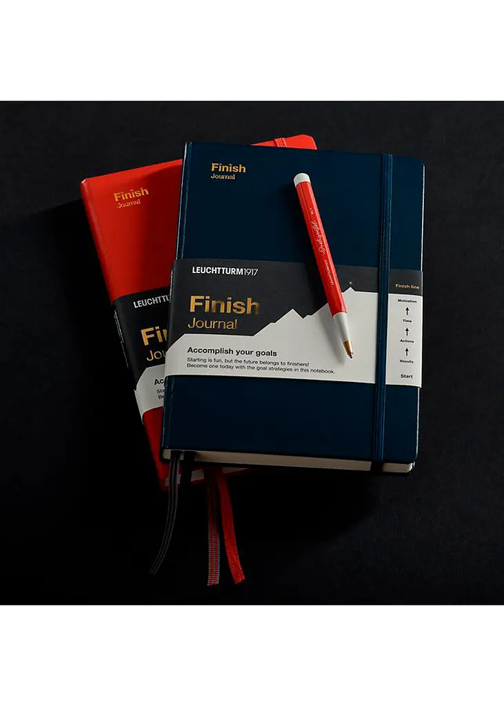 Блокнот LEUCHTTURM1917 Finish Journal Середня Fox Red англійська (369097) - фото 3