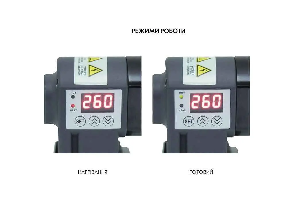 Паяльник для труб Thermo Alliance для паяння пластикових труб d20-32 (автоматичний з дисплеєм), 600Вт (PRO-101) - фото 6