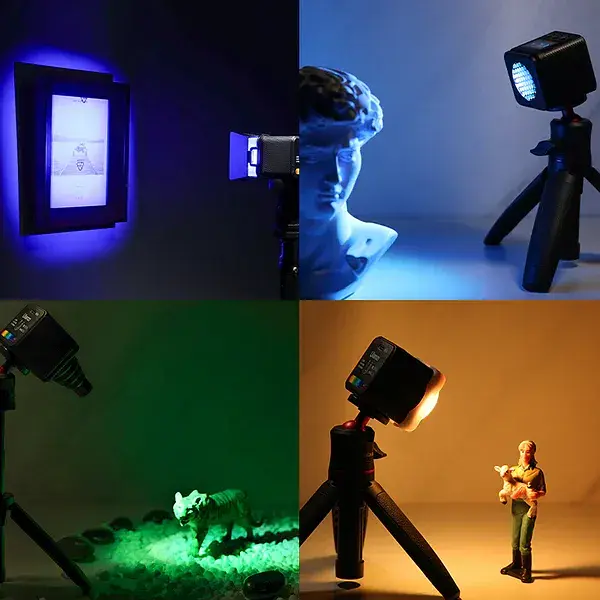 Видеосвет Ulanzi Vijim RGB COB VEDIO LIGHT UV-2878 L2 RGB Black - фото 7