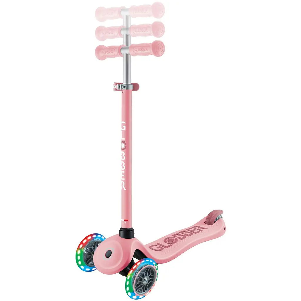 Самокат Globber Go up Sporty 1+ до 20/50 кг пастельно-рожевий (452-710-4) - фото 11
