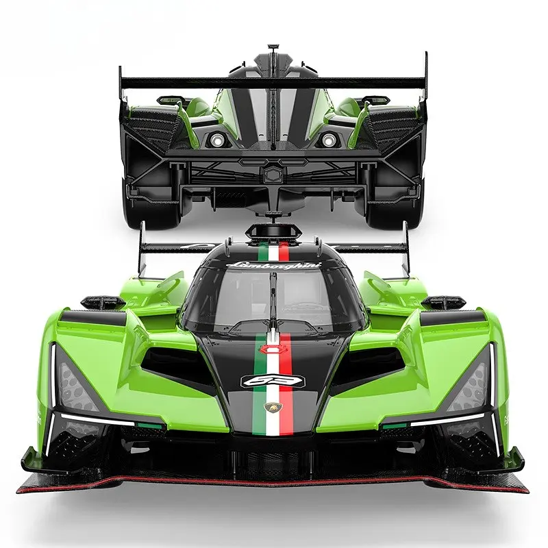 Машинка Lamborghini SC63 зеленый RASTAR модель 1:14 Автомобиль на дистанционном управлении + пульт - фото 5