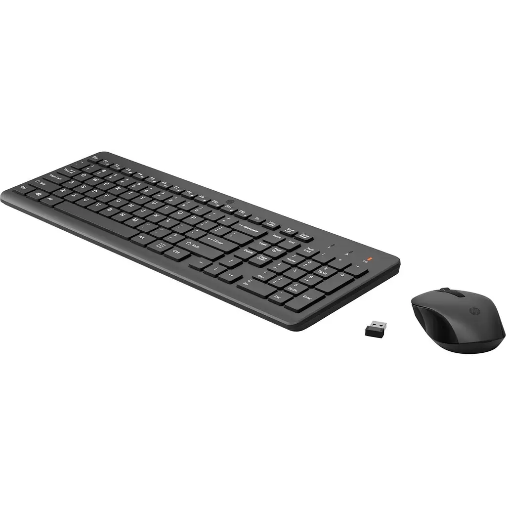 Комплект (клавіатура + миша) HP 330 Combo Set Wireless UA Black (2V9E6AA) [160279] - фото 2