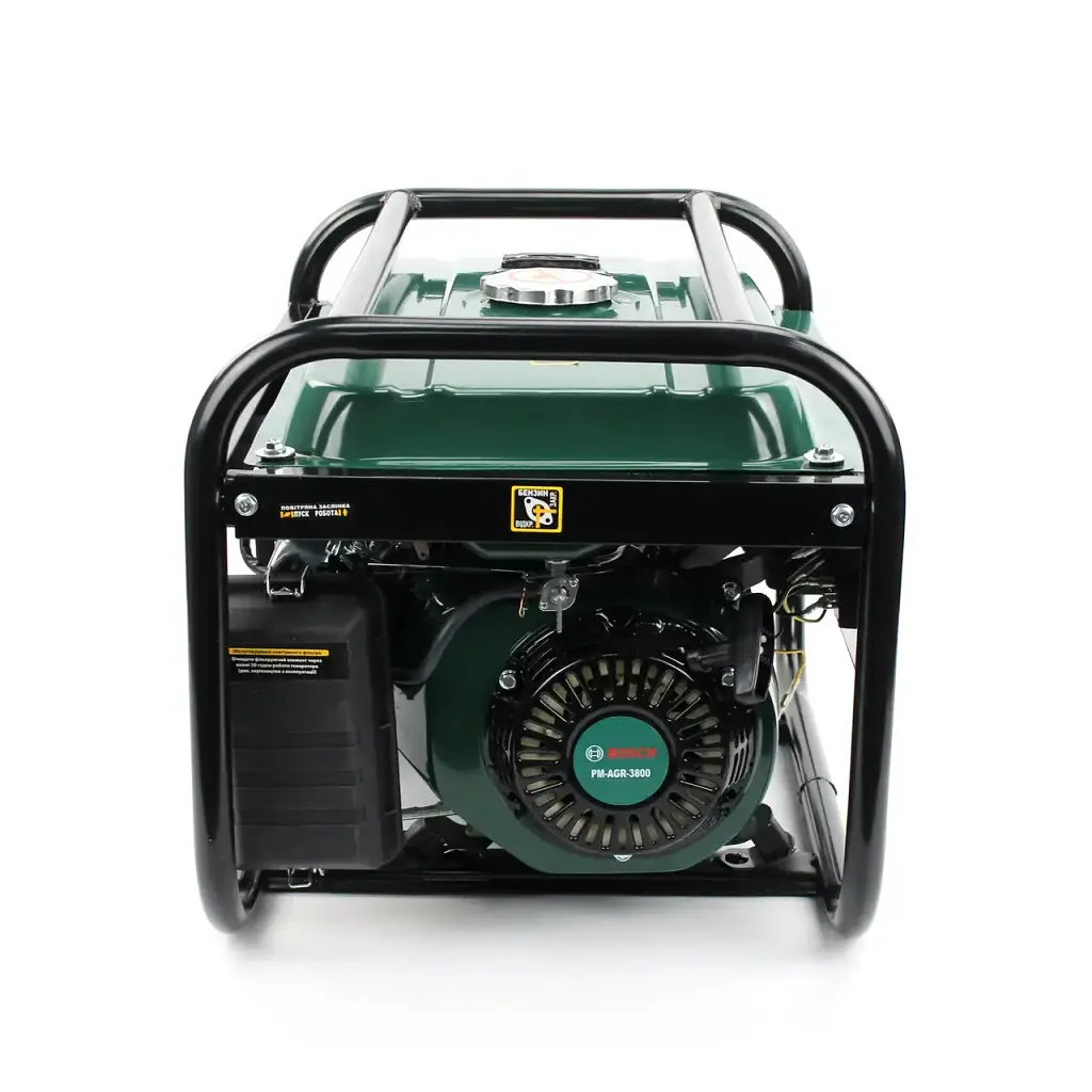 Генератор бензиновий BOSCH PM-AGR-3800 (3,5 кВт/3.8 кВт) Ручний запуск - фото 5