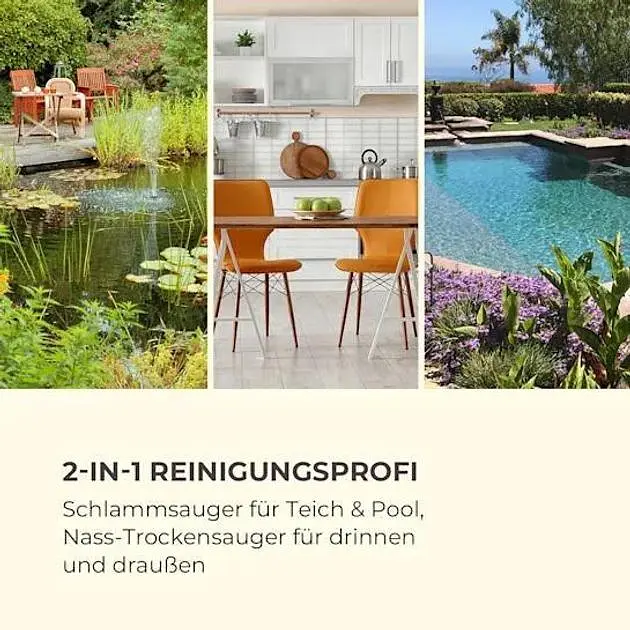 Пилосос для басейна Klarstein Lakeside Power Pond (10033423) - фото 6