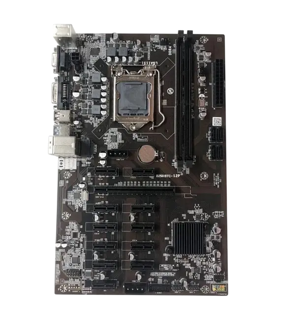 Материнська плата Lapsaipc B250 BTC-12P LGA 1151v1 (B250 BTC-12P) Б/В - фото 3