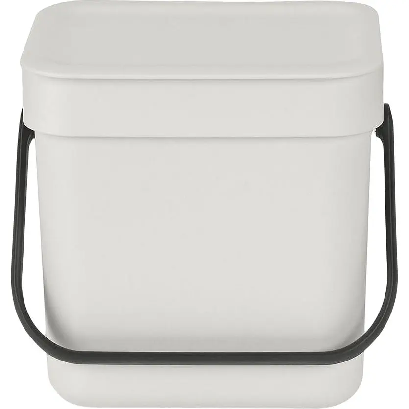 Відро для сміття Brabantia Sort&Go 3 л світло-сіре (213229) - фото 2