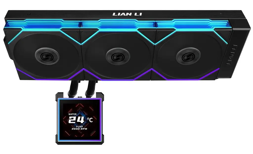 СВО Lian Li HydroShift II LCD-S 360TL Black (G89.GHS2LCDS36TB.00)