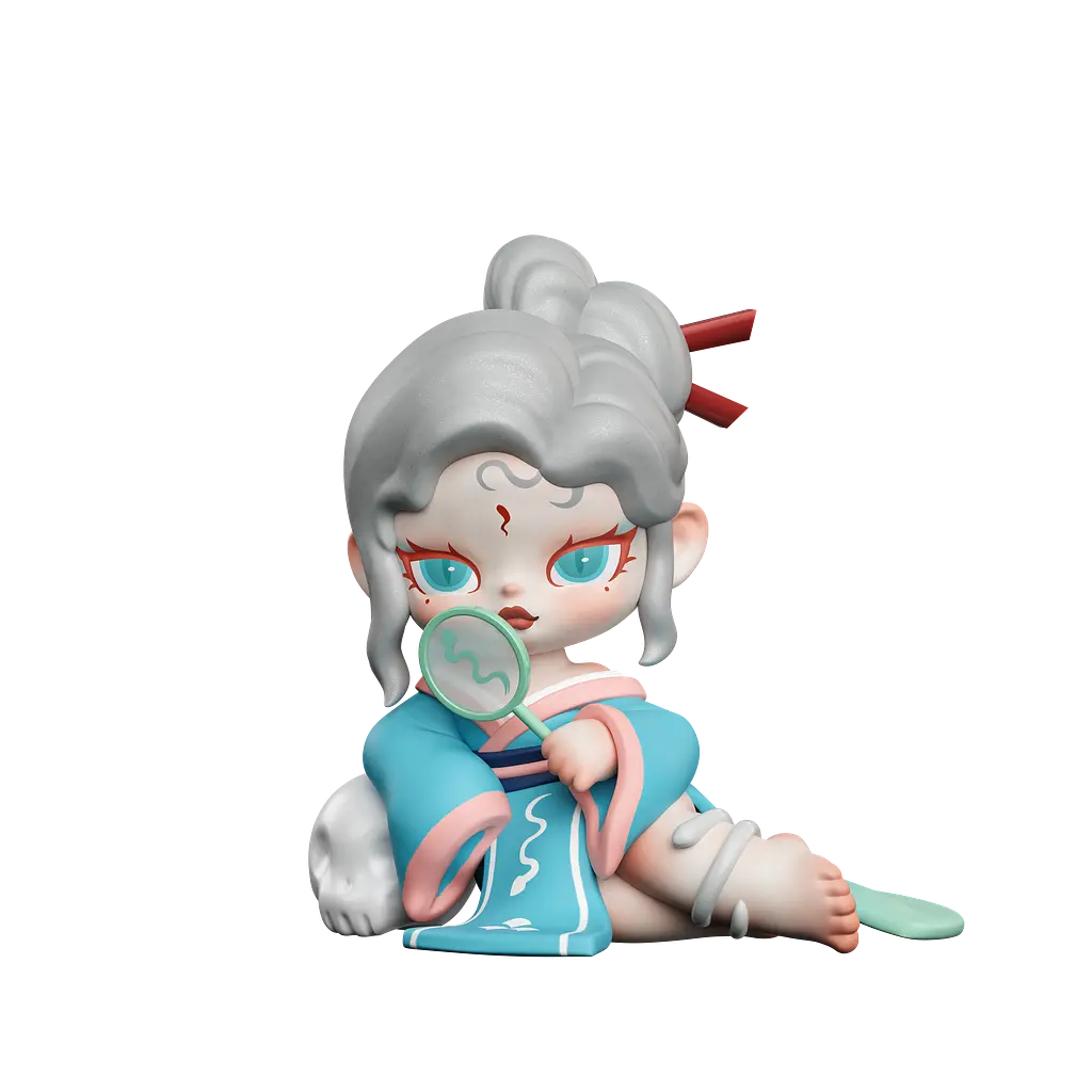 Коллекционная фигурка 10/10 Toys TNT Anita Mountains and Seas Have Spirits Mystery Box (ANM-AEXA) - фото 8