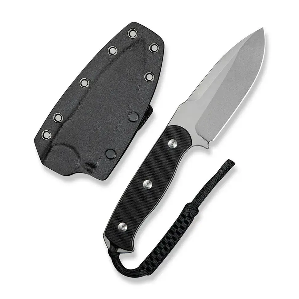Ніж Sencut Toxodon, Black G10, Stonewash (S24036-1) - фото 8