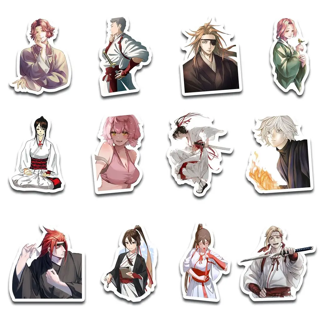 Стікерпак GeekLand Jigokuraku 45 штук (SP JG 01) - фото 5