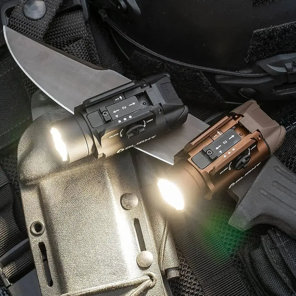 Фонарь Olight PL-3R Valkyrie Desert Tan - фото 10