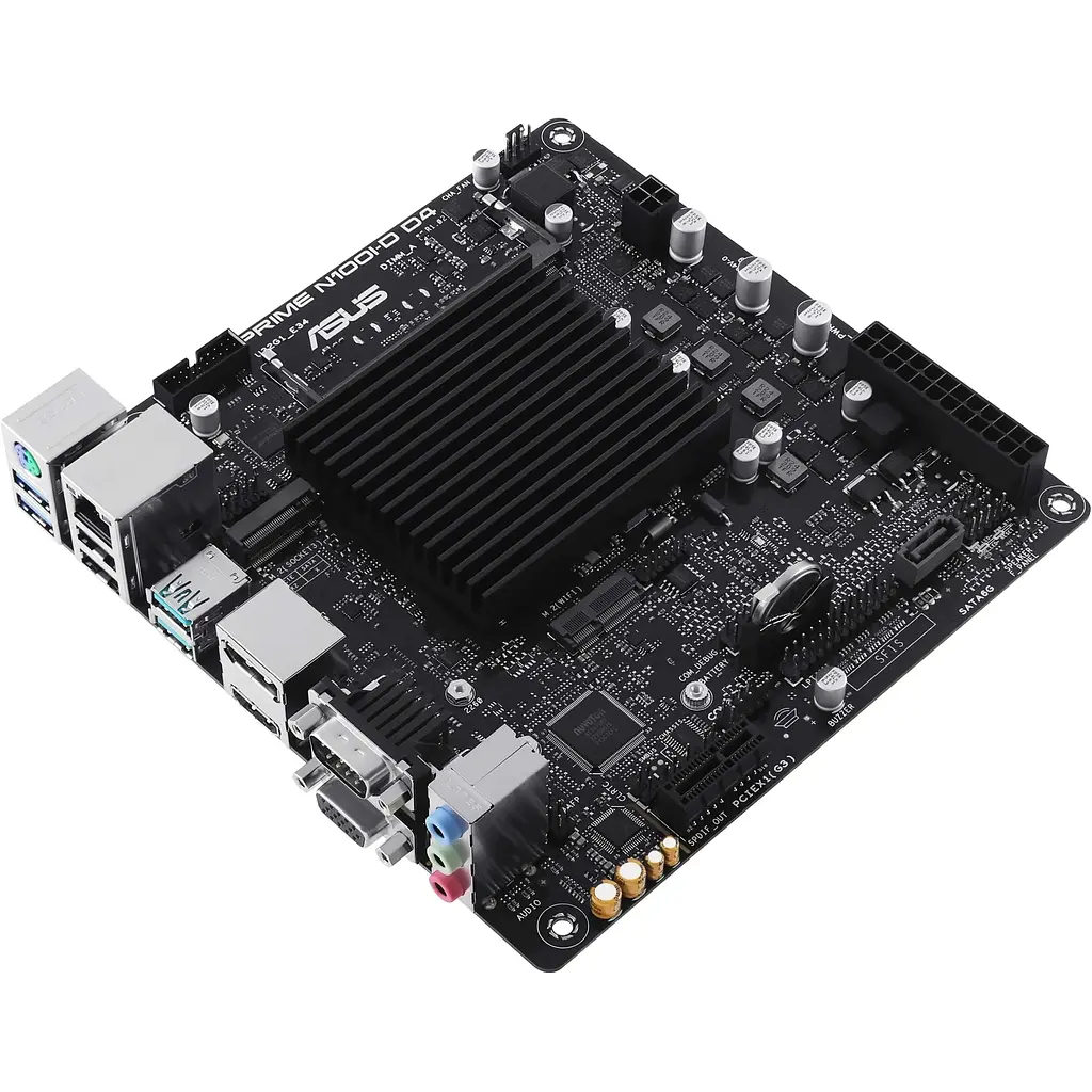 Материнська плата Asus Prime N100I-D D4-CSM CPU Intel N100 Quad-Core 2.0GHz 1xDDR4 SO-DIMM D-Sub HDMI DP Com mITX - фото 4