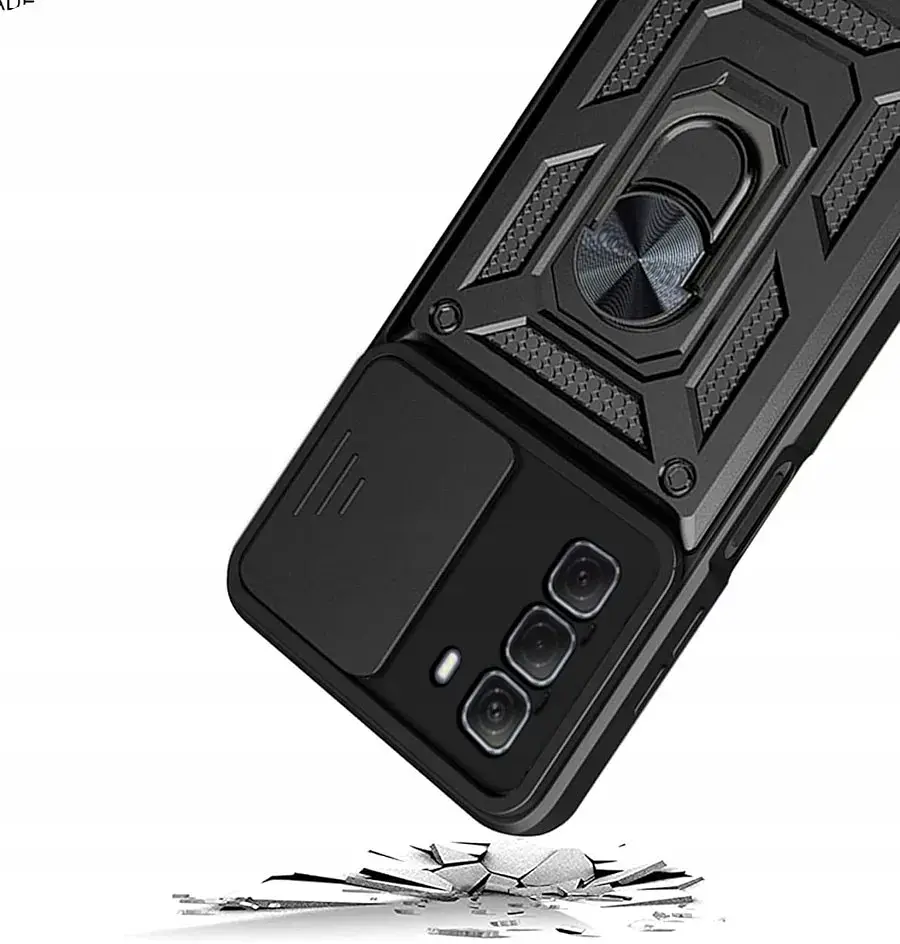 Чохол до мобільного телефона BeCover Military Infinix Hot 50 (X6720) Black (713046) - фото 4