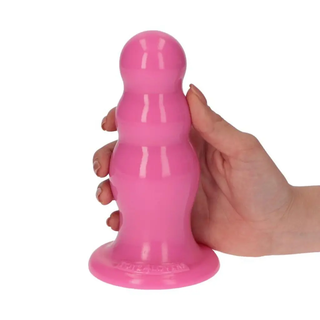 Анальна пробка Toyz4lovers Olmo, 15 см (рожевий) - фото 2