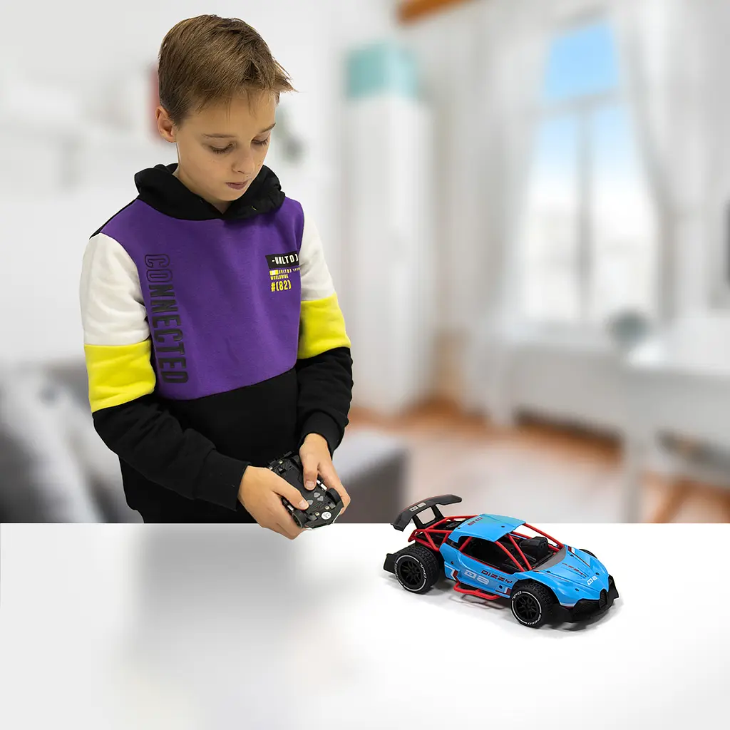 Машинка на радіокеруванні Sulong Toys Gesture Sensing Dizzy блакитний (SL-285RHB) - фото 9