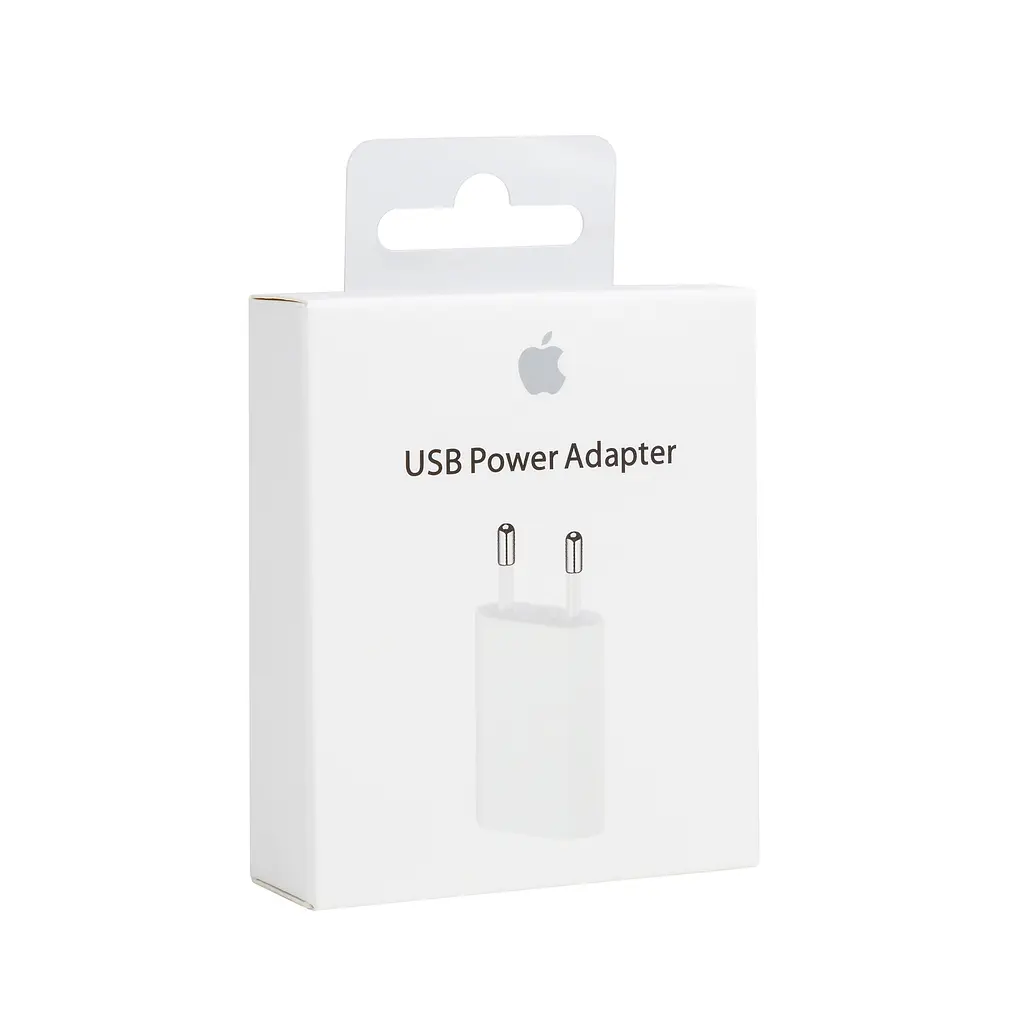 Зарядний пристрій 5W USB Power Adaptor MD813 OEM, компактний адаптер для заряджання iPhone, iPad, Apple Watch та AirPods, Original (ARM45528) - фото 4
