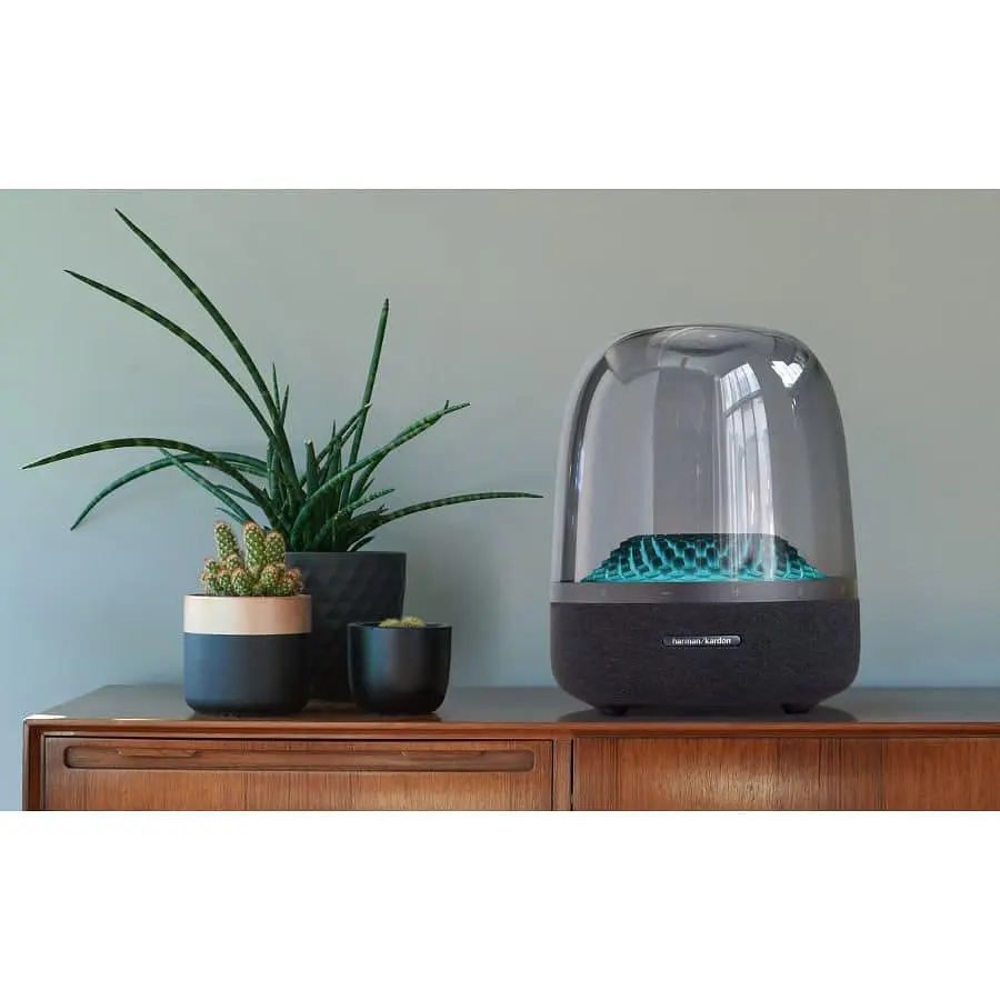 Портативна акустика HARMAN KARDON Harman-Kardon Aura Studio 4 Black (HKAURAS4BLKEP) - фото 12