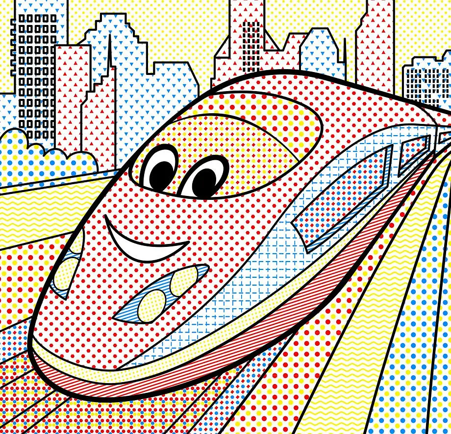 Водяна розмальовка Кристал Бук Поїзди, 8 сторінок (F00024182) - фото 3