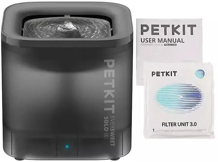 Поїлка PETKIT Eversweet SOLO SE Smart Pet Drinking Fountain Grey P4103S - фото 2