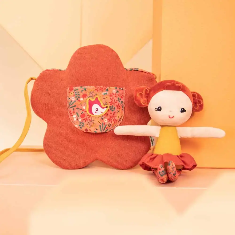 Дитяча сумочка Lilliputiens Квітка з лялькою (83575) - фото 4