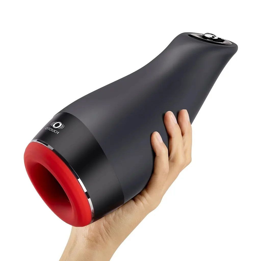 Мастурбатор Otouch Pleasure Engine, 7 режимів вібрації, 5 режимів фрикцій, підігрів, джойстик - фото 5