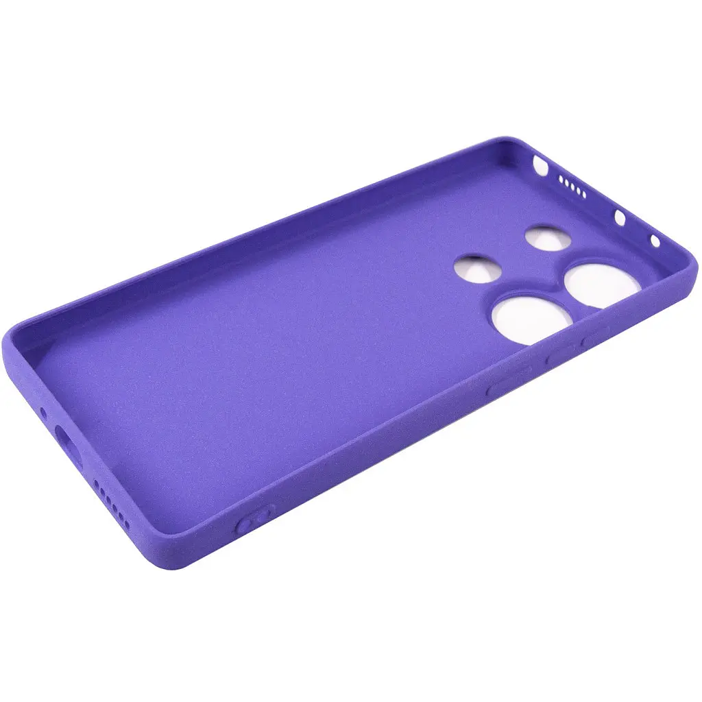 Чохол до мобільного телефона Dengos Carbon Xiaomi Redmi Note 13 Pro 4G (purple) (DG-TPU-CRBN-196) - фото 4