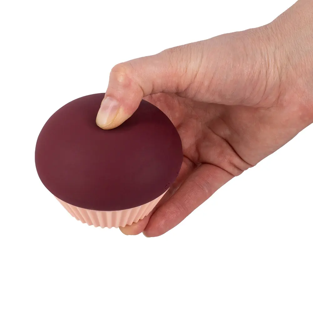 Вакуумний стимулятор клітора з вібрацією Lola Games (бордовий) - фото 3