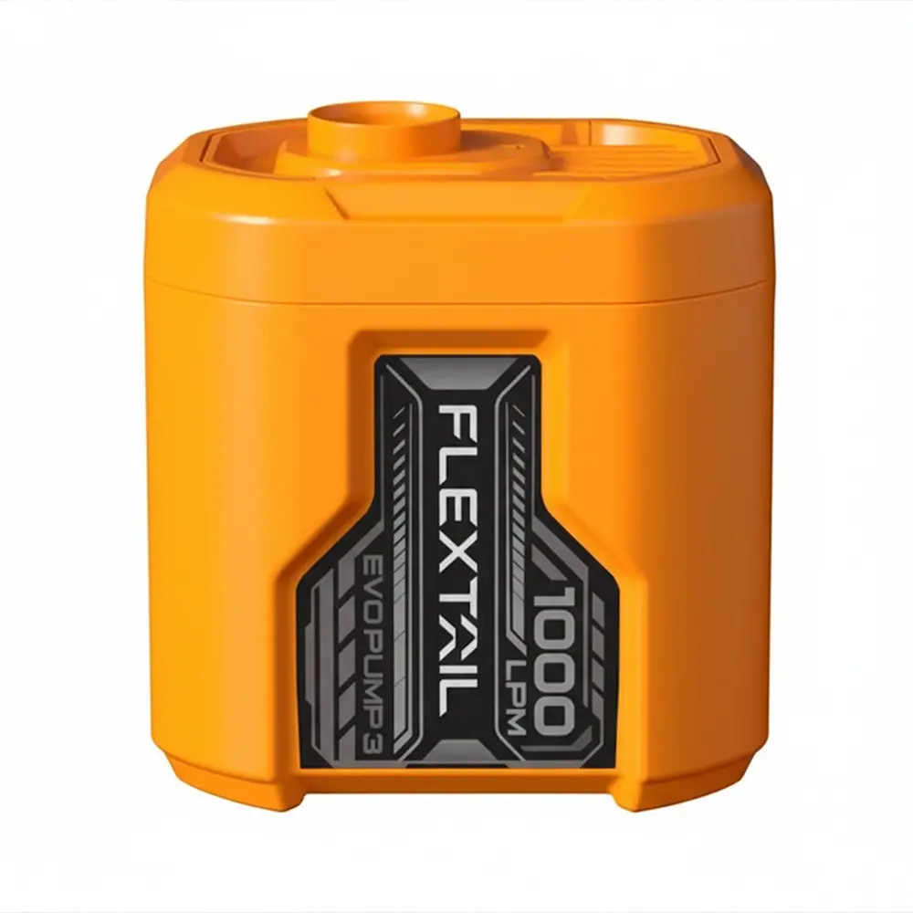 Портативний повітряний насос Flextail Evo Pump 3, 1000 л/хв, помаранчевий - фото 2