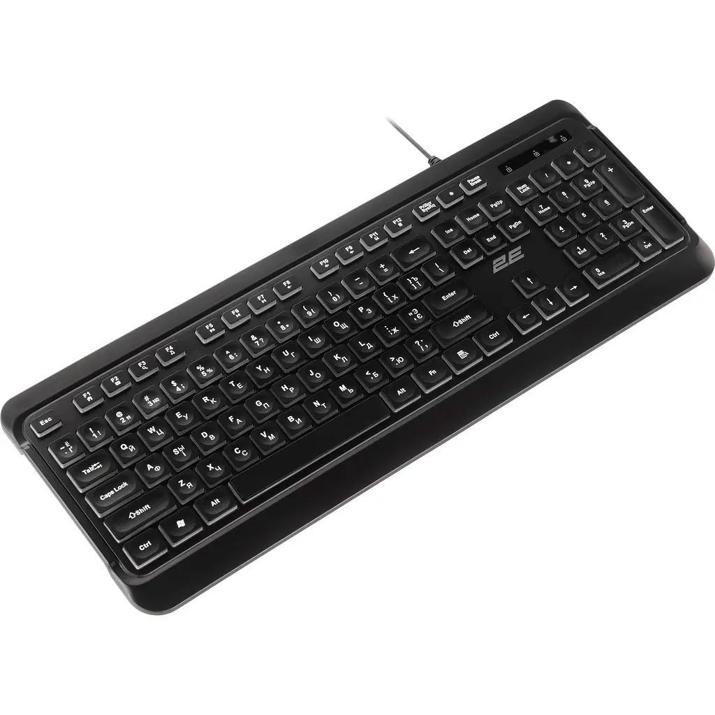 Клавіатура 2E KS120 USB UA Black (2E-KS120UB_UA) [150973] - фото 2