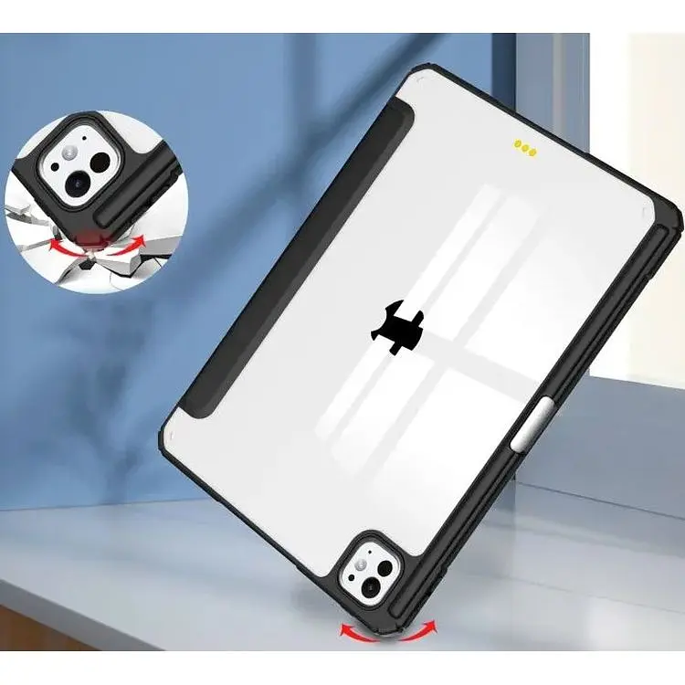 Чохол-книжка BeCover Soft Edge TPU з кріпленням Apple Pencil для Apple iPad Pro 11" M4 2024 Black (711714) - фото 2