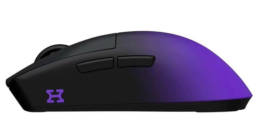 Миша HATOR Hellyberry HM47 PRO wireless Black Violet Gradient (HM47PRO_black_violet) - фото 2