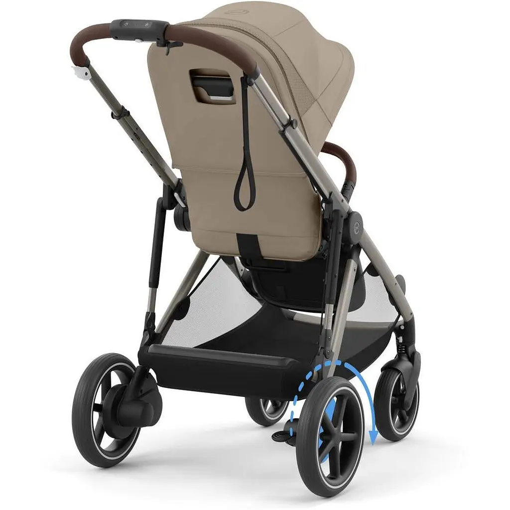 Коляска Cybex eGazelle S TPE Almond Beige (524000547) - фото 4