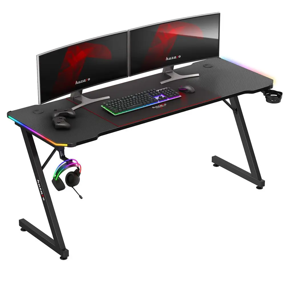 Компьютерный стол Huzaro Hero 4.8 RGB - фото 2