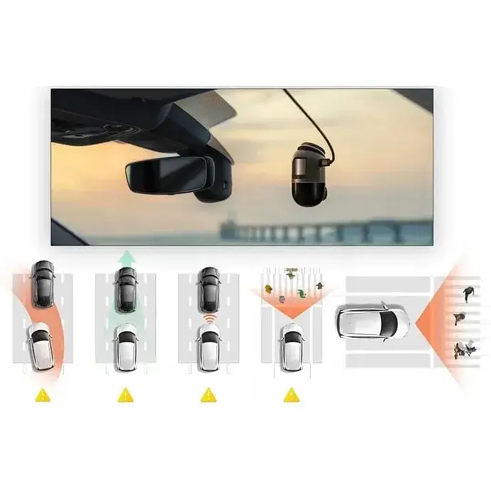 Видеорегистратор 70mai Dash Cam Omni 32Gb черный - фото 8