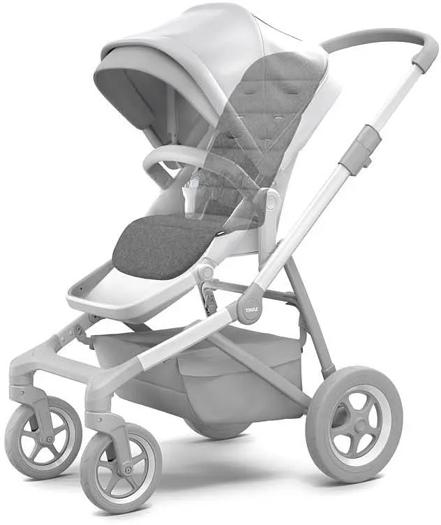 Накидка на сидіння Thule Seat Liner Grey Melange (TH 11000316) - фото 2