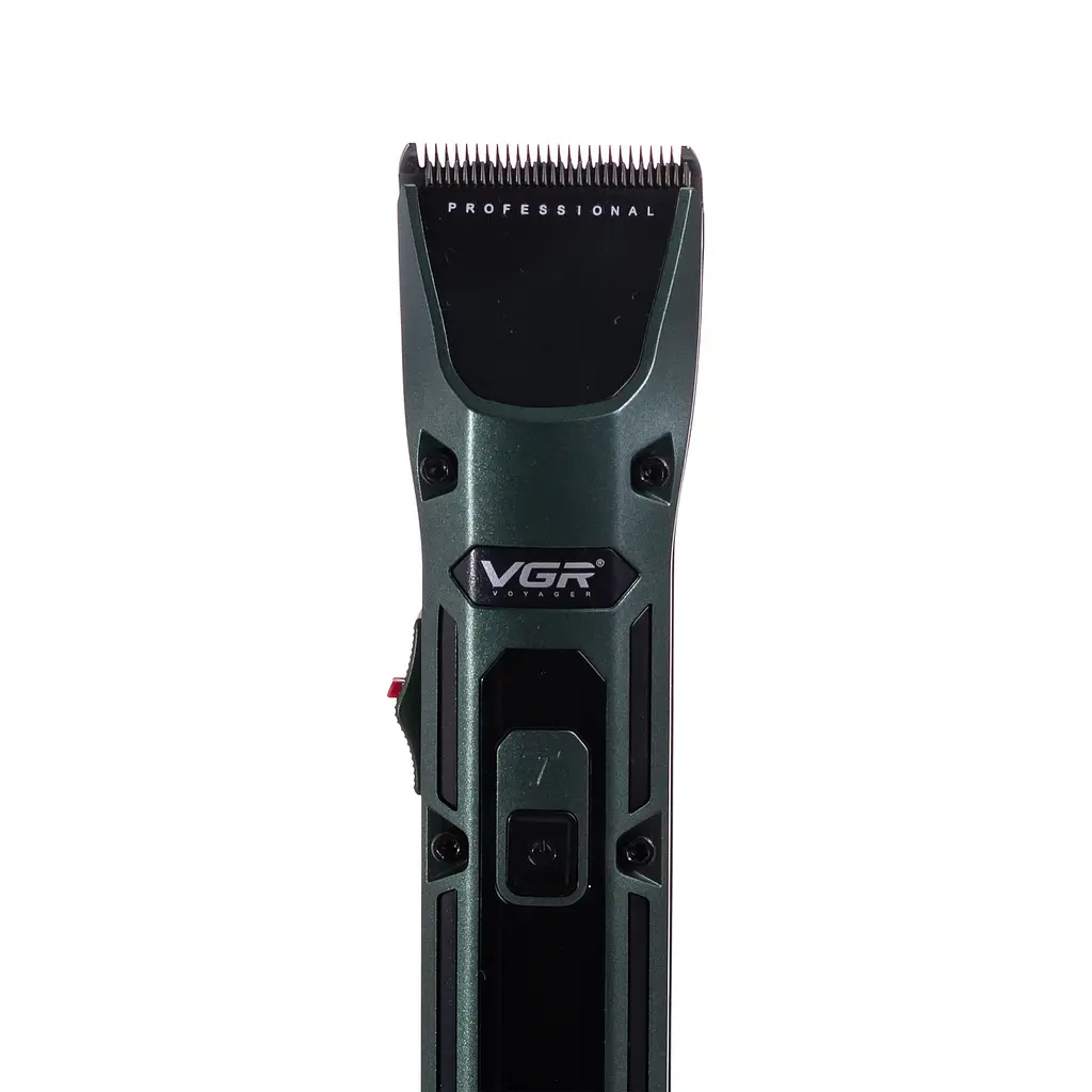 Машинка для стрижки VGR V-696 акумуляторна, зелений VGR HP-V-696 - фото 6