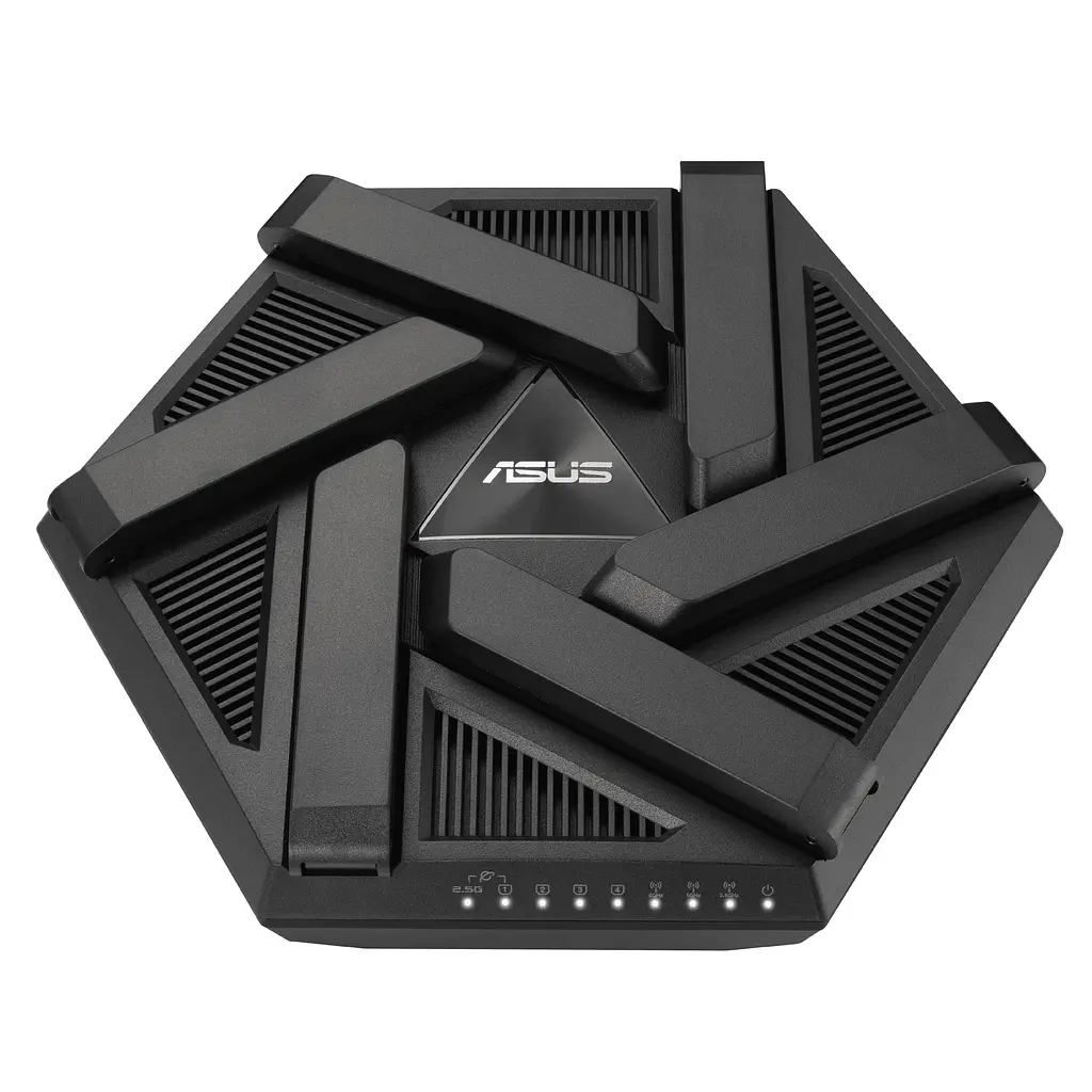 ASUS Маршрутизатор RT-AXE7800 Wi-Fi 6E 3xGE LAN 1xGE WAN 1x2.5GE LAN/WAN 1xUSB3.2 MU-MIMO OFDMA MESH gaming - фото 9